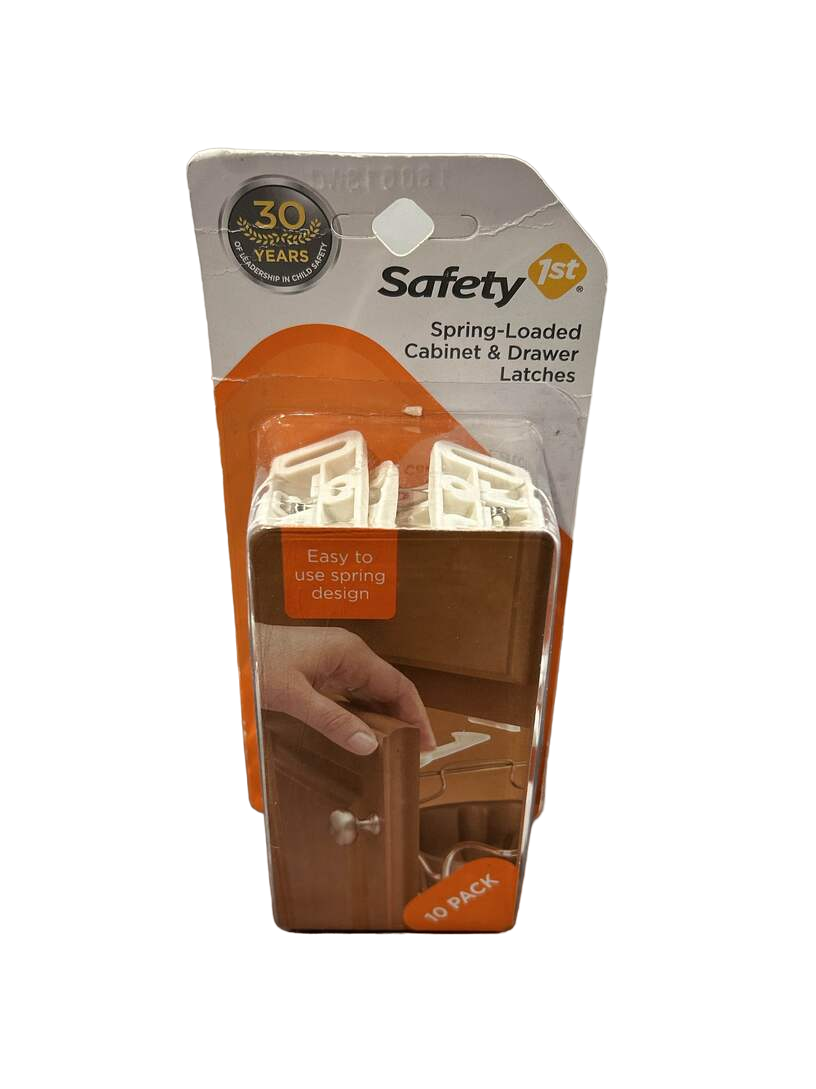 Safety 1st Cabinet And Drawer Latches, 10 pack — GoodBuy Gear