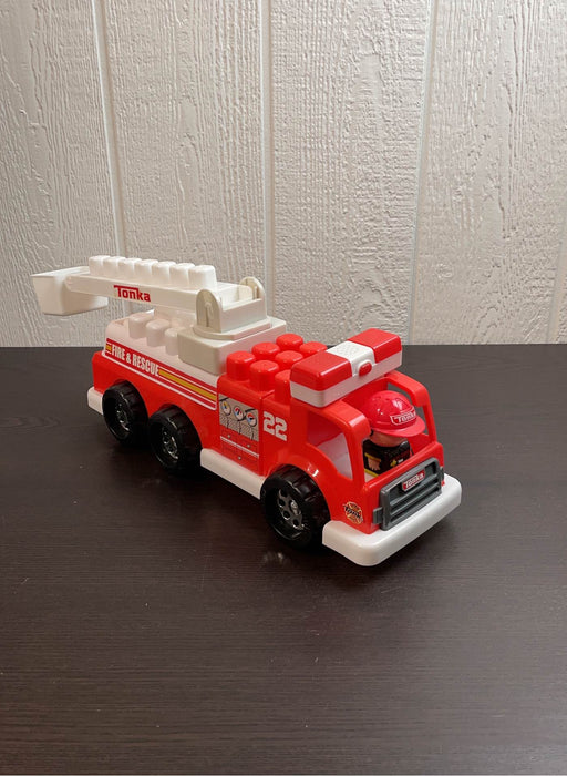 used Tonka Mighty Builders Fire Truck