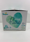 used Pampers Aqua Pure Natural Sensitive Baby Wipes