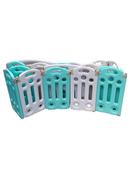 used Costway Foldable Baby Playpen 14 Panel Activity Center Safety Play Yard