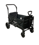 used Wonderfold X2 Push + Pull Double Stroller Wagon, 2022, Stealth Black