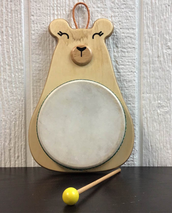 used Green Tones Momma Bear Drum With Mallet