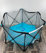 Shop Regalo My Portable Play Yard, Aqua at GoodBuy Gear