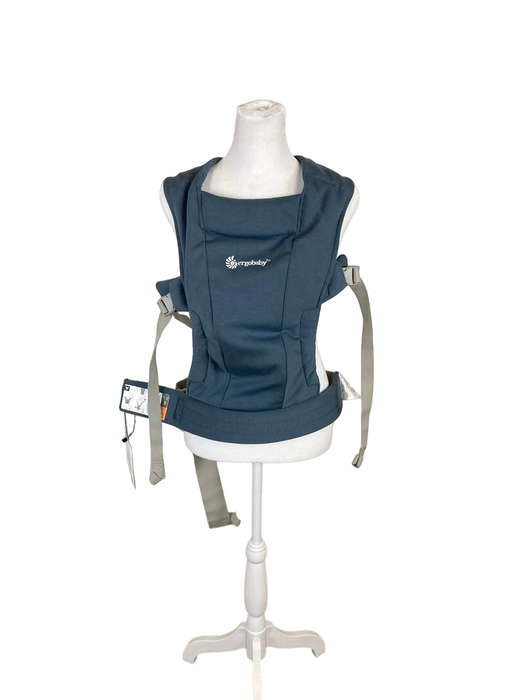 used Ergobaby Embrace Baby Carrier, Oxford Blue