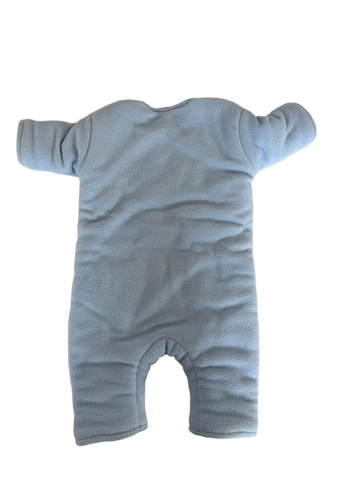 secondhand Baby Merlin's Magic Sleepsuit, Large 6-9 Months, Fleece, Blue