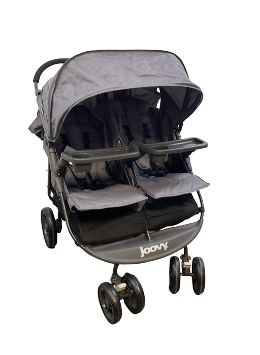 used Joovy Scooter X2 Double Stroller, 2022, Charcoal