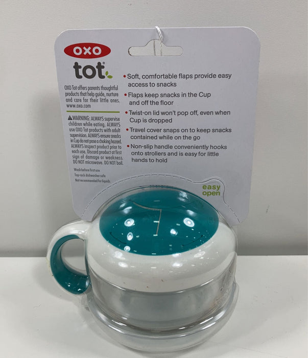 secondhand OXO Tot Flippy Snack Cup
