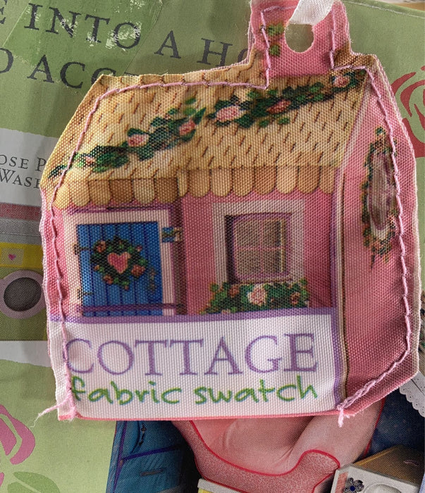 secondhand Playskool Rose Petal Cottage & Stove Set