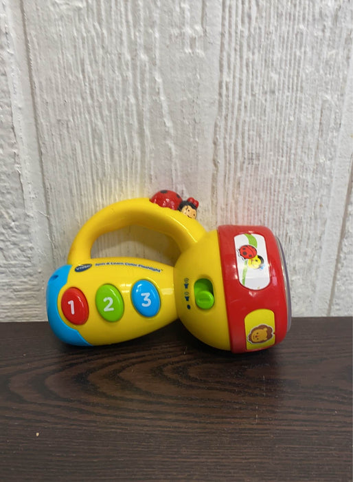 used VTech Spin & Learn Color Flashlight