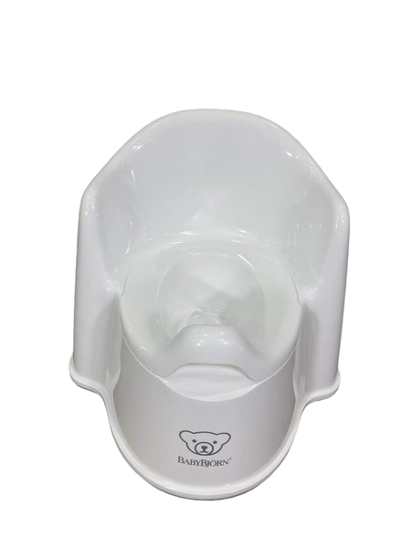Babybjorn potty chair white sales