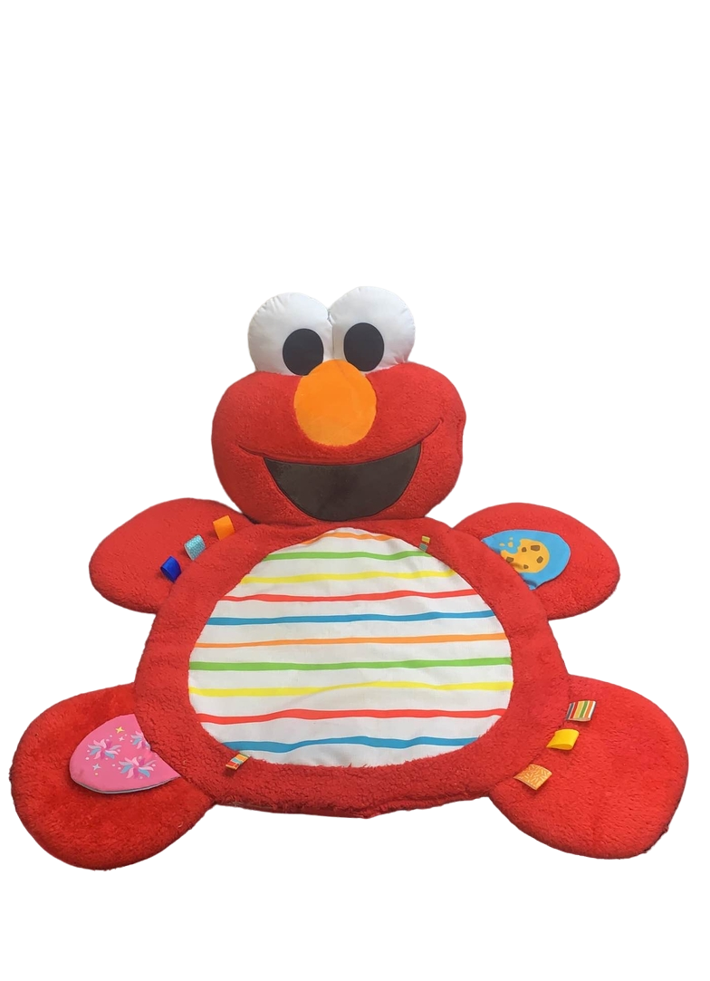 Bright Starts Tummy Time Prop & Play Mat, Elmo — GoodBuy Gear