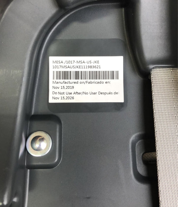 used UPPAbaby MESA Infant Car Seat