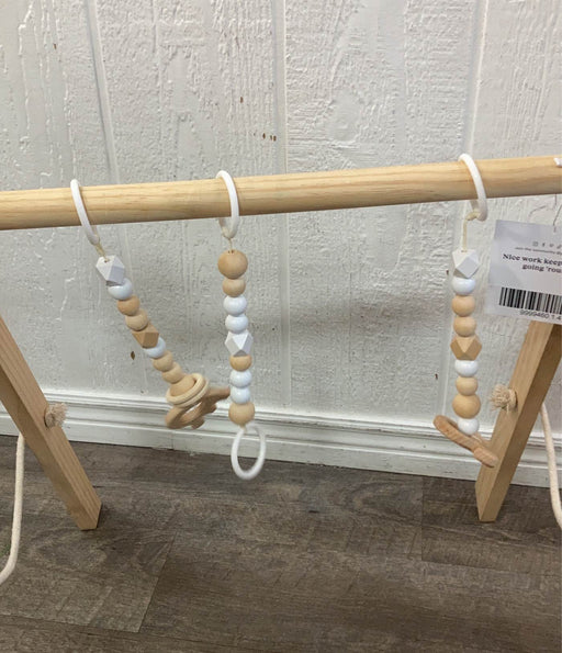 secondhand Wooden Baby Gym