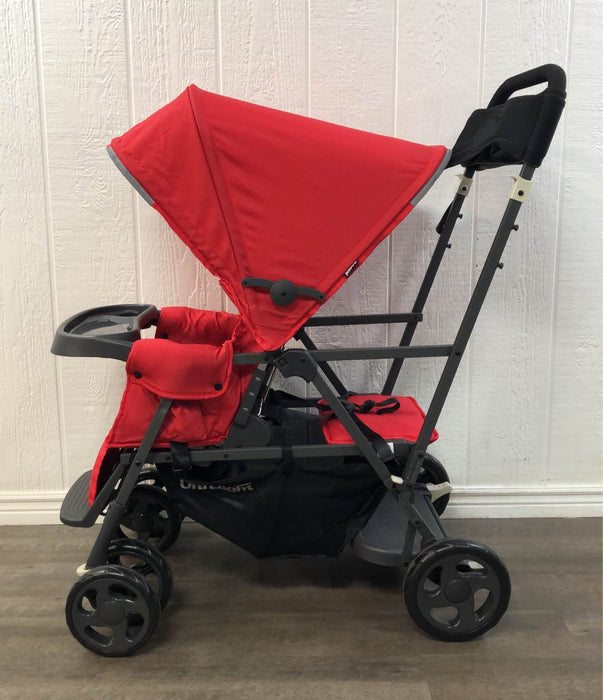 secondhand Joovy Caboose Ultralight Stroller, 2021, Red