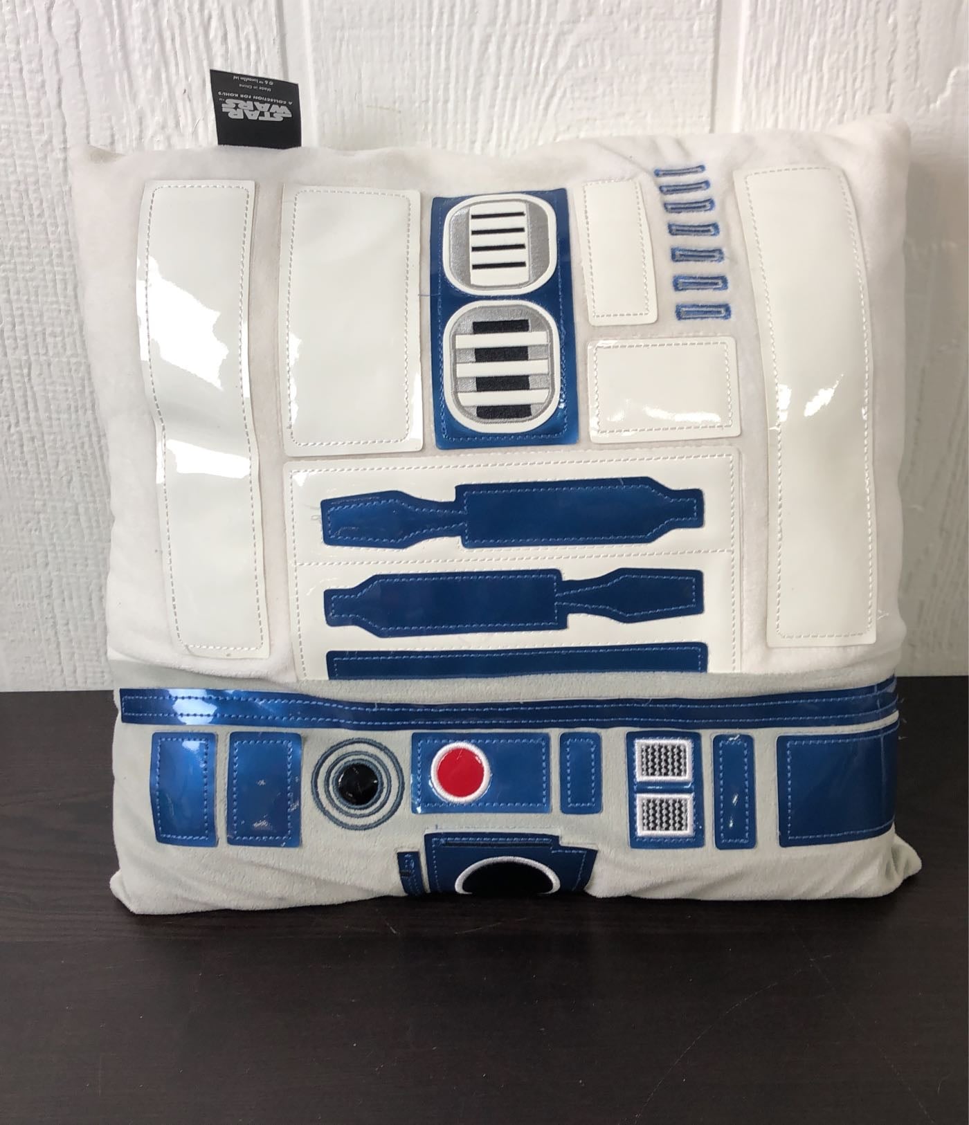 Star Wars Signature R2D2 White/Blue Decorative Throw Pillow – Lambs & Ivy