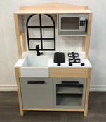 secondhand Hearth & Hand Magnolia Wooden Toy Kitchen, With Accessories