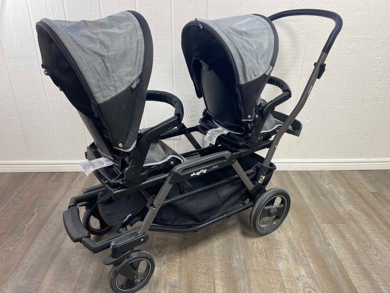 peg perego twin stroller duette Peg Perego Duette SW Stroller, 2017, Atmosphere Grey