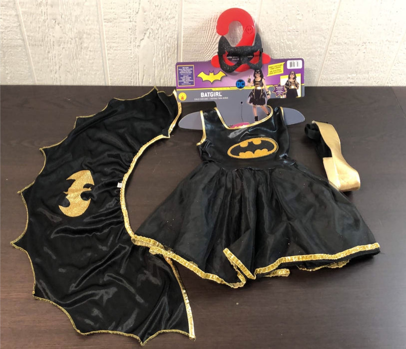 used Rubie’s Pretend Play Batgirl Costume, Size 3-4