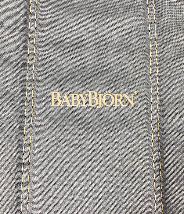 Shop BabyBjorn Baby Carrier Mini, Vintage Indigo Cotton at GoodBuy Gear