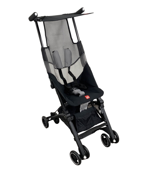 gb Pockit Air All-Terrain Stroller, 2022, Velvet Black