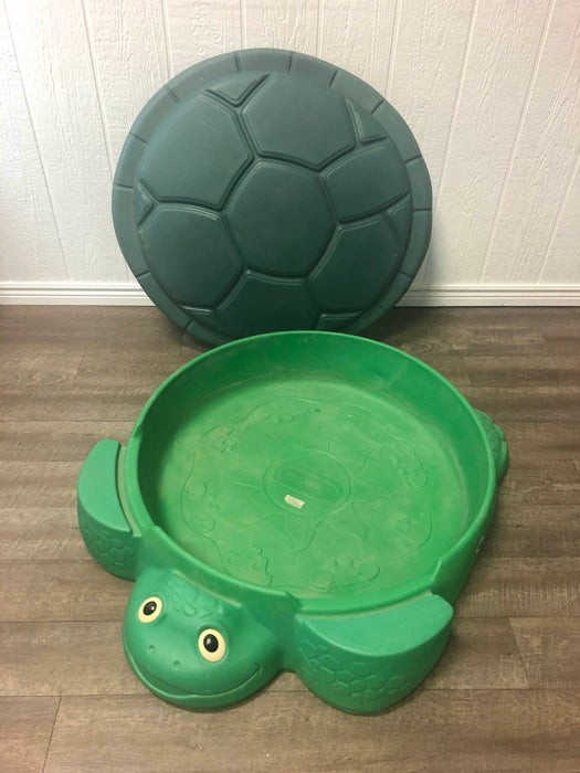 secondhand Little Tikes Turtle Sandbox