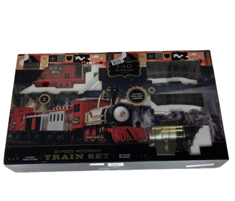 FAO Schwarz Motorized Train Set, 30-Piece