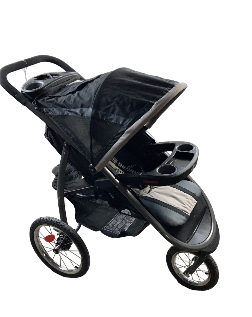 graco fastaction fold jogger click connect jogging stroller gotham Graco FastAction Fold Jogging Click Connect Stroller, 2021, Gotham