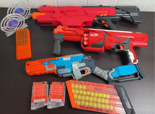 used BUNDLE Nerf Blasters