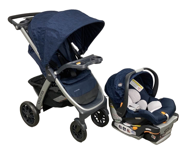 Chicco bravo trio travel system 2025 indigo