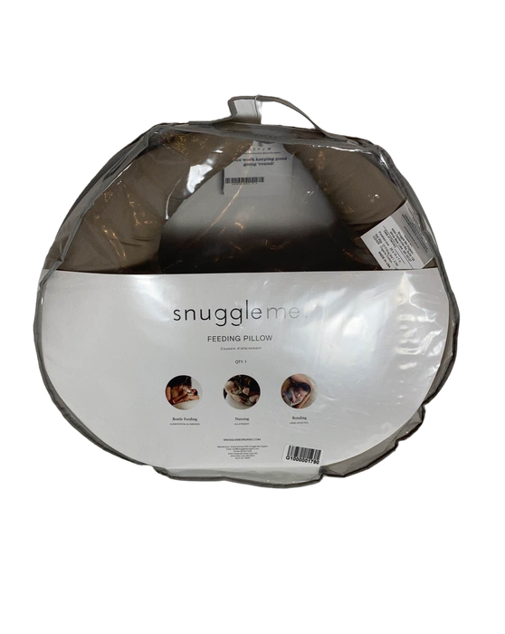 used Snuggle Me Organic Feeding And Support Pillow, Stone