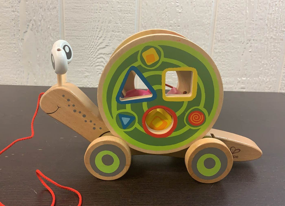 secondhand Hape Walk-A-Long Snail