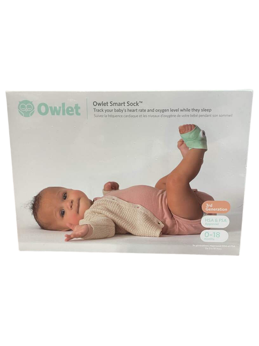 used Owlet Smart Sock 3