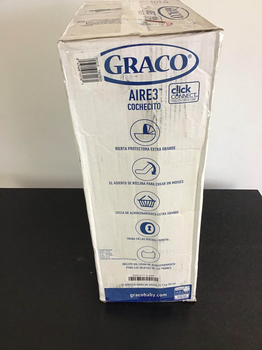 secondhand Graco Aire3 Click Connect Stroller, 2018