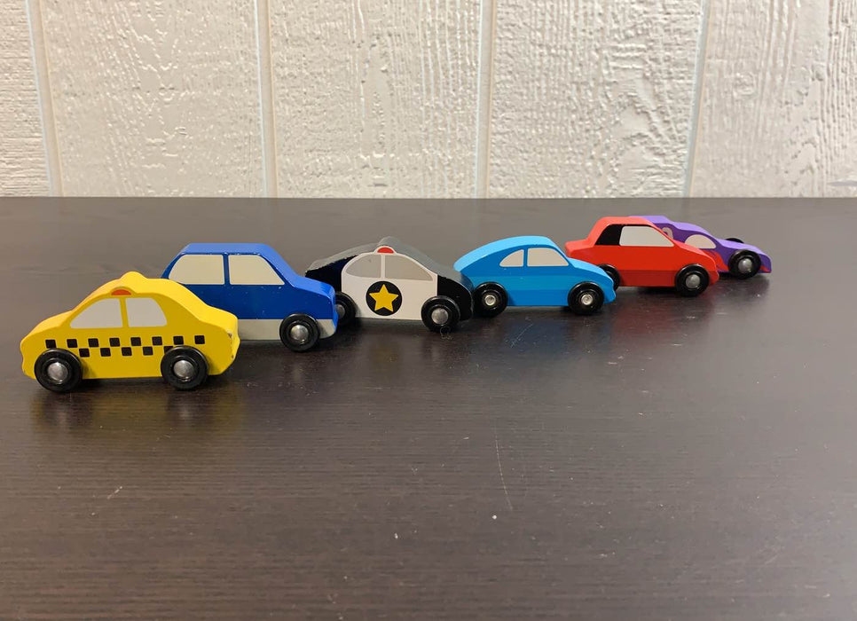 used BUNDLE Melissa & Doug Wooden Vehicles