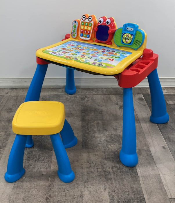 used VTech Touch And Learn Activity Desk, Deluxe