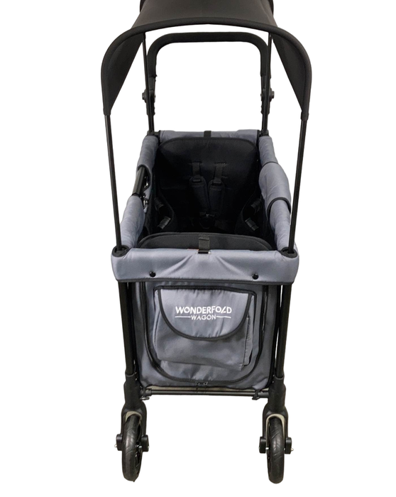 Wonderfold W2 Original Multifunctional Double Stroller Wagon, 2022, Charcoal Grey