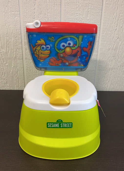 Shop Kolcraft Sesame Street Elmo Adventure Potty Training Chair With Toilet Seat Adapter at GoodBuy Gear