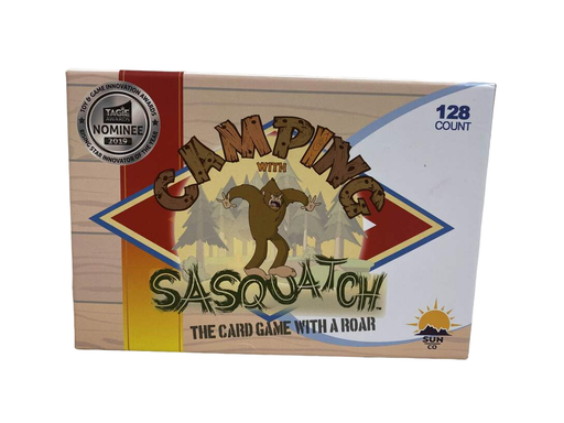 used Sun Co. Camping With Sasquatch Card Game