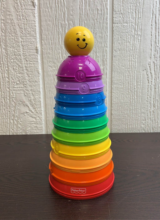 used Fisher Price Stack & Roll Cups