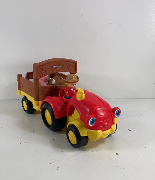 used Fisher Price Little People Tow ‘n Pull Tractor