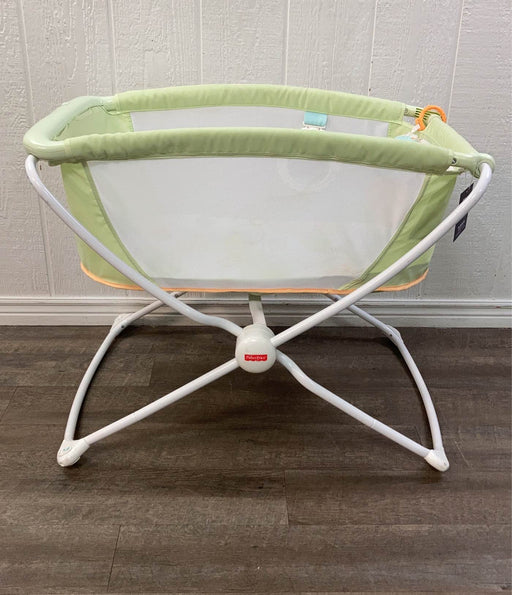 secondhand Fisher Price Rock With Me Bassinet