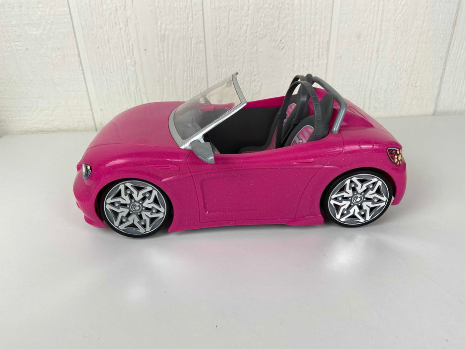 secondhand Barbie Pink Convertible
