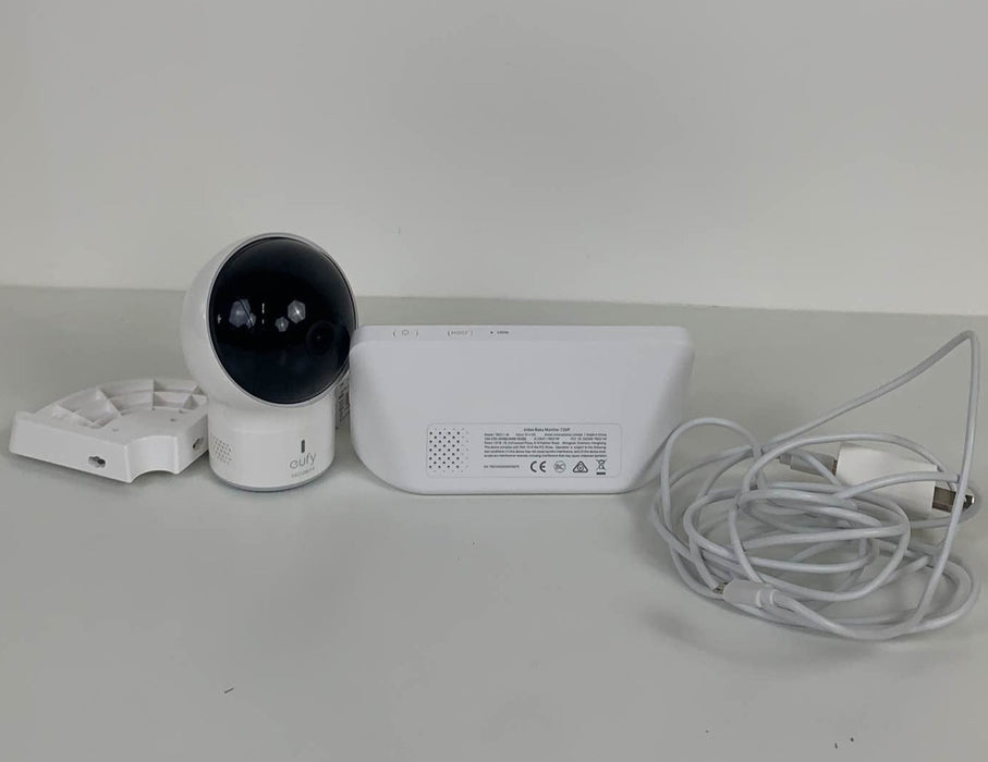 secondhand Eufy Baby Monitor 720p HD with 2 Cameras