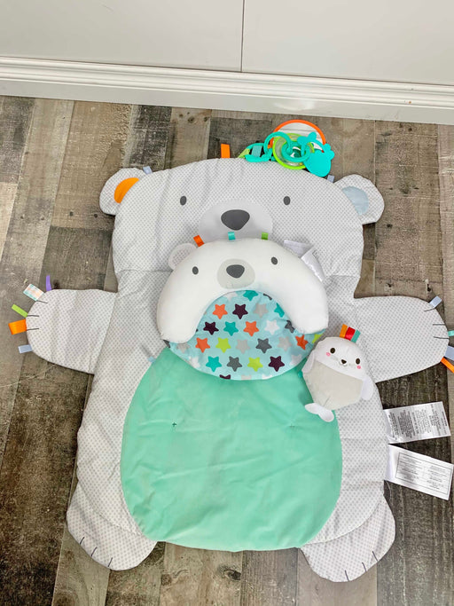 used Bright Starts Tummy Time Prop & Play Mat, Bear
