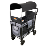 used Wonderfold W2 Original Multifunctional Double Stroller Wagon, 2022, Grey