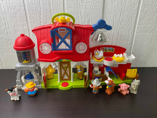 used Fisher Price Little People Caring For Animals Farm