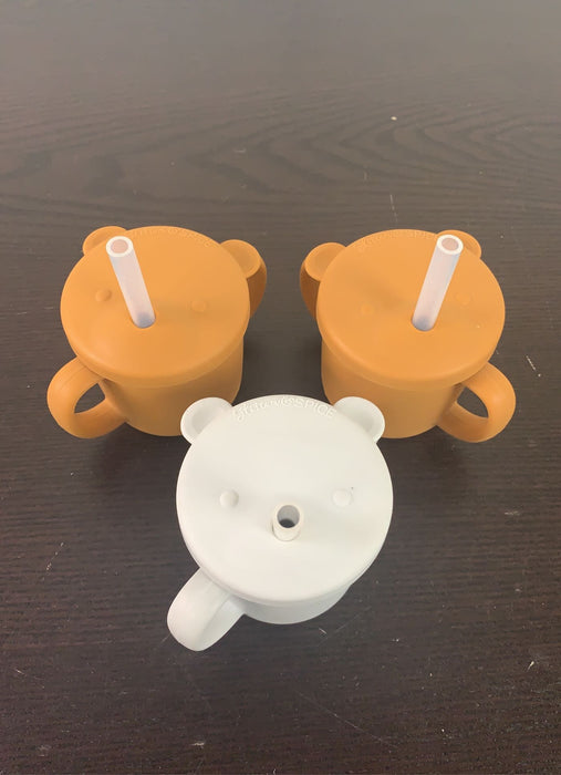 Shop Glitter & Spice Grow With Me Silicone Bear Cups, Set of 3 at GoodBuy Gear