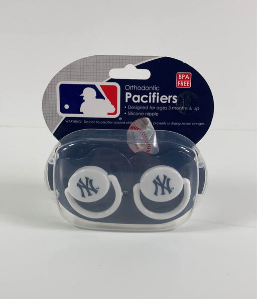 used Grand Slam New York Yankees Pacifier, 2 Pack