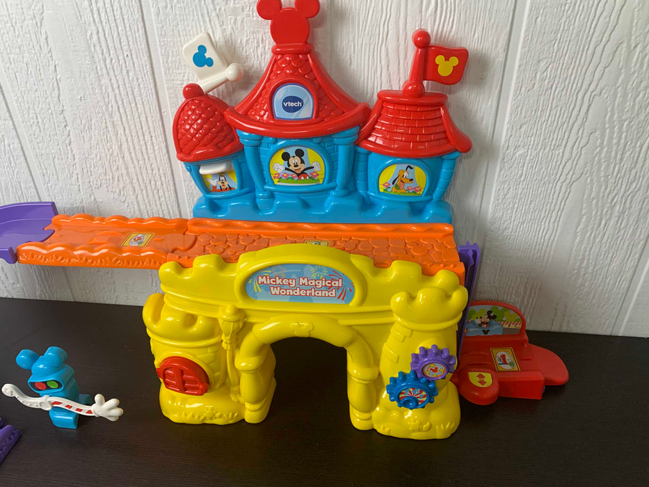 secondhand VTech Go! Go! Smart Wheels Mickey Mouse Magical Wonderland