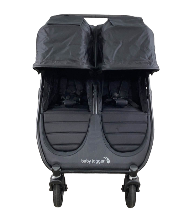 secondhand Baby Jogger City Mini GT2 Double Stroller, 2022, Jet